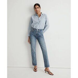 NWOT Madewell The Perfect Vintage Jean in Heathcote Wash Blue 24